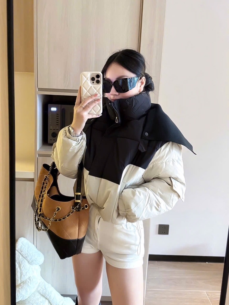 ÁO PHAO QCCC PHỐI MÀU SIÊU XINH NỮ THU ĐÔNG SẴN