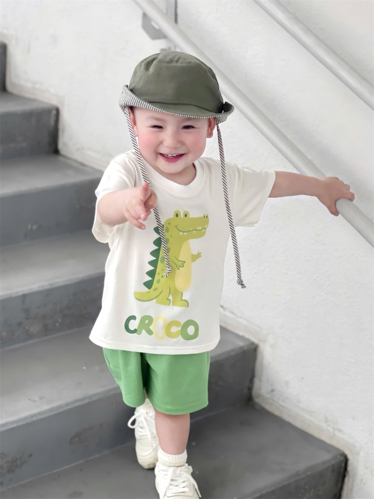 SET BỘ KHỦNG LONG XANH BƠ BÉ TRAI SẴN