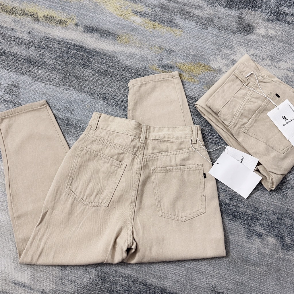 BAGGY JEAN BE KEM CẠP CAO (XẢ 75K)