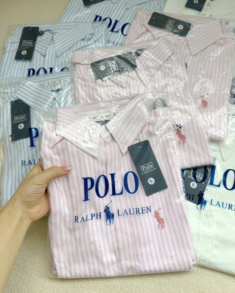 ÁO SƠ MI NỮ DÀI TAY THÊU NGỰA 3 MÀU SẴN (TRẮNG SALE 87k)
