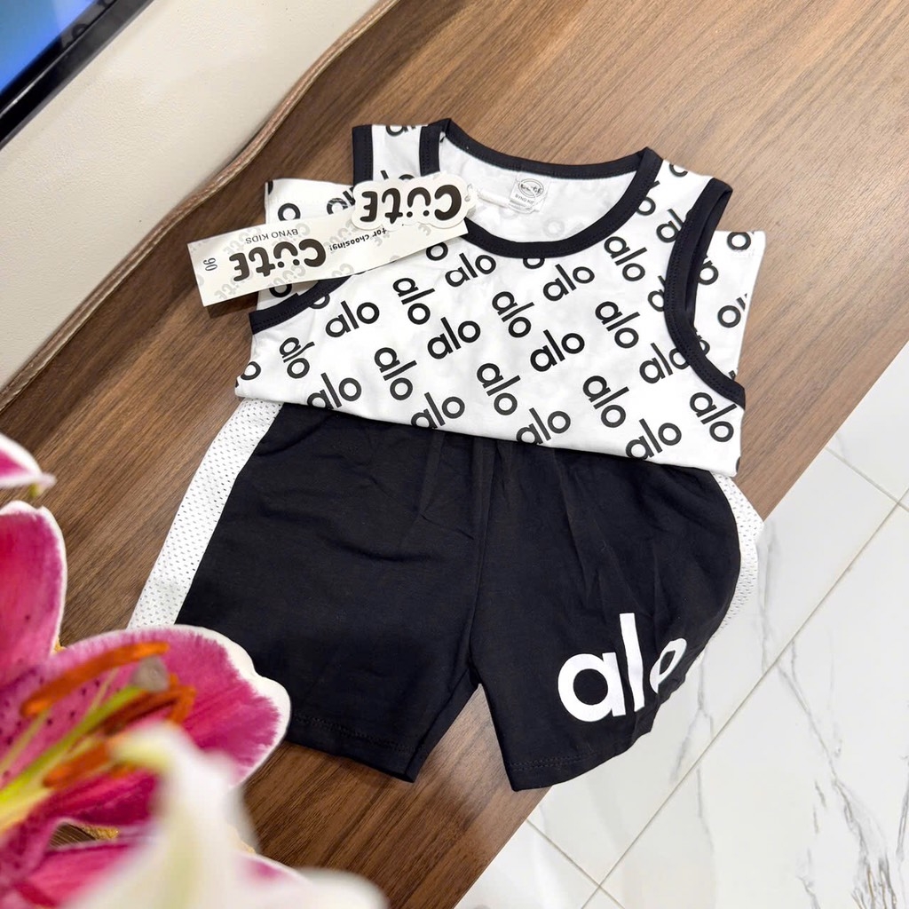 SET BỘ THỂ THAO SÁT NÁCH ALO IN TRÀN THÔNG HƠI CHO BÉ TRAI
