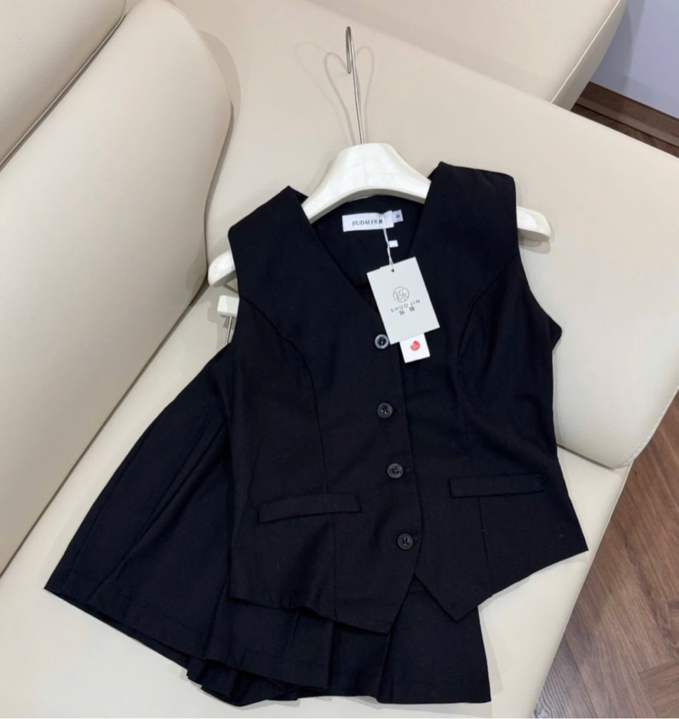SET LINEN CÚC TRC MIXX CVAY QUẦN NỮ