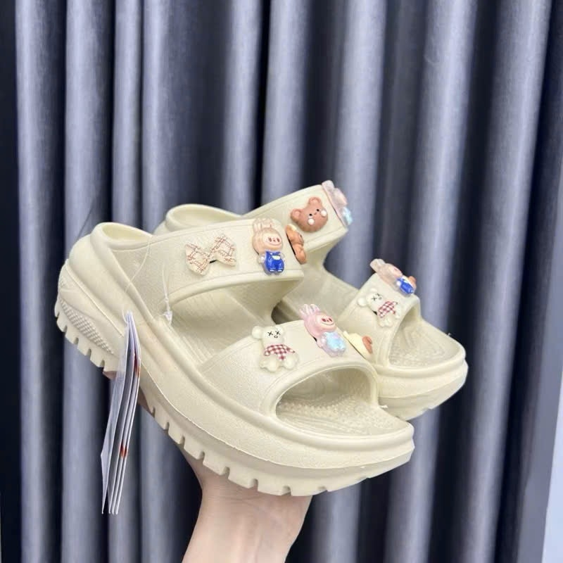 GIÀY DÉP - DÉP KÈM STICKER NỮ