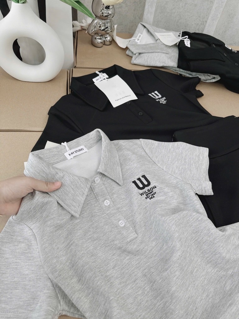 SET ÁO POLO W CHÂN VÁY TENNIS NỮ