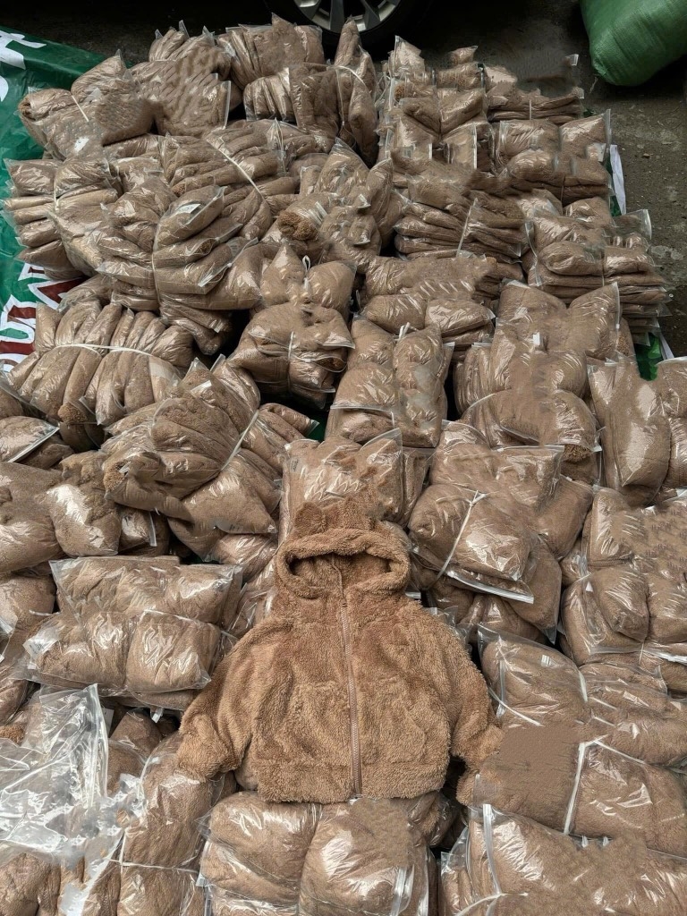 ÁO LÔNG MŨ TAI GẤU DÀI TAY BÉ TRAI BÉ GÁI