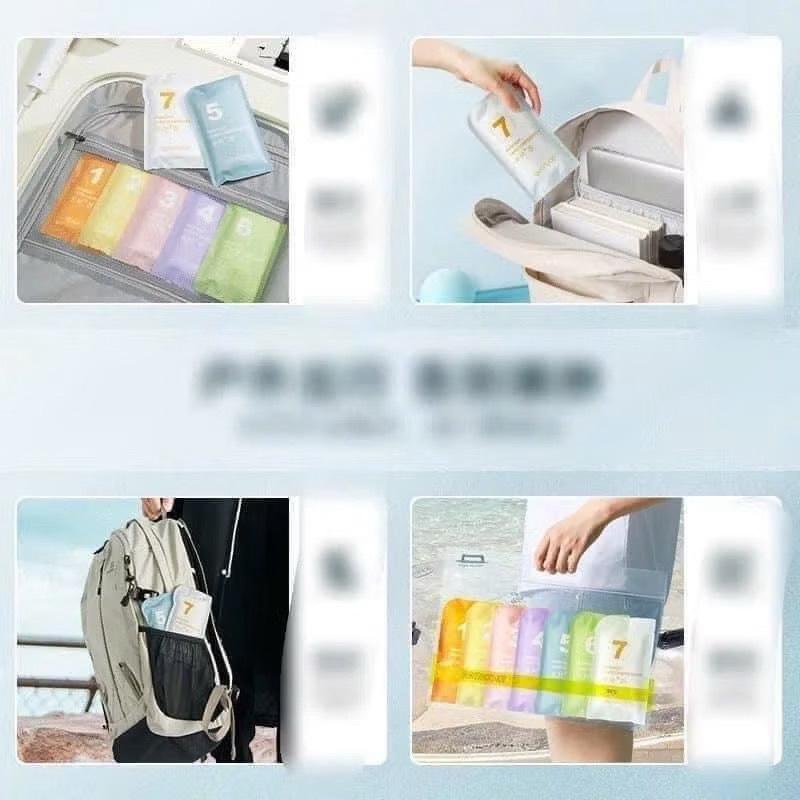 ĐỒ GIA DỤNG - SET 7 ÁO MƯA DÙNG 1 LẦN