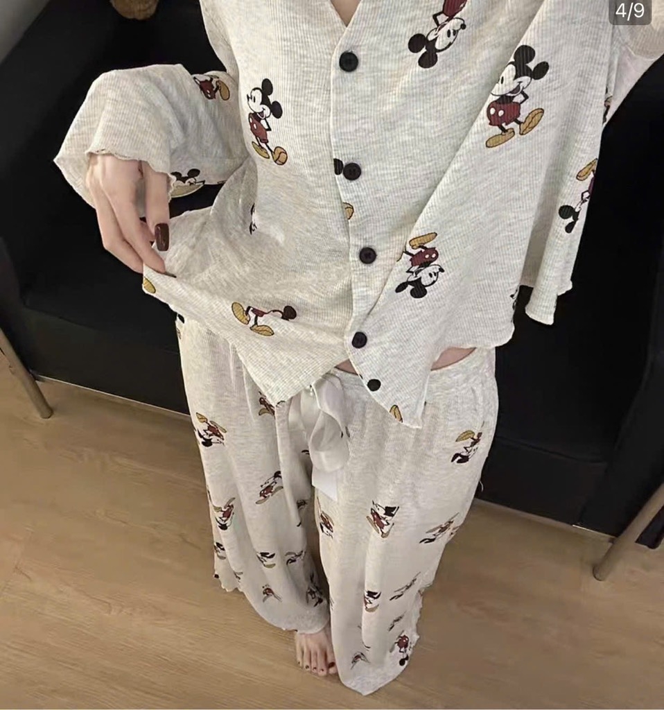 SET BỘ DÀI TAY THU ĐÔNG NỮ 2 MÀU