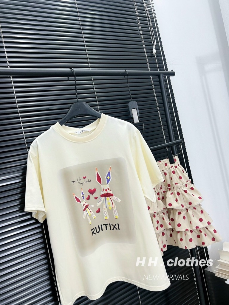 SET ÁO PHÔNG NỮ MIX CV CHẤM BI XOÈ (Xả 89k)