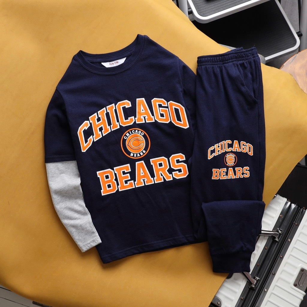 BỘ DÀI COTTON CHICAGO 2027 NEWYORK 30 SIZE ĐẠI BÉ TRAI