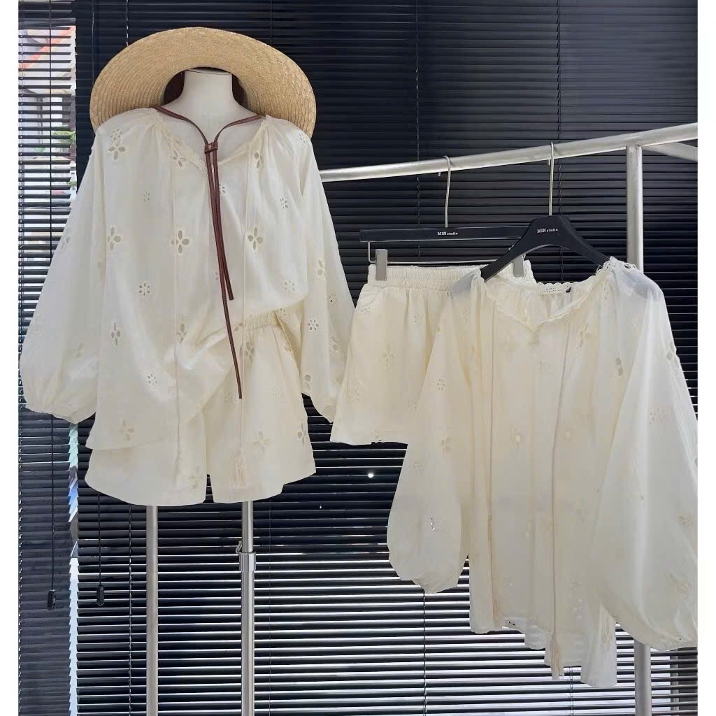 SET CỘC REN LỖ HOA NỮ SẴN