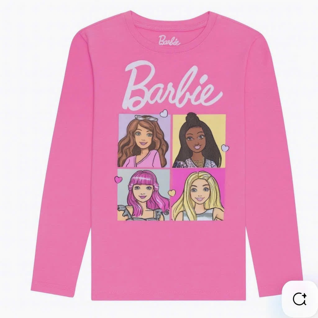 SET 3 ÁO DÀI TAY BARBIE BÉ GÁI