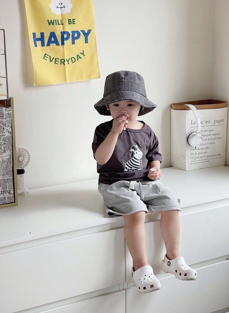 SET 3 ÁO NGỰA VẰN CHO BÉ TRAI SẴN