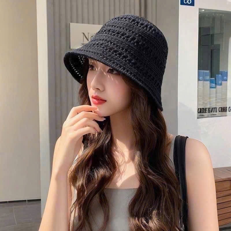 PHỤ KIỆN - MŨ ĐAN LƯỚI VINTAGE NỮ SẴN (SALE 23k)