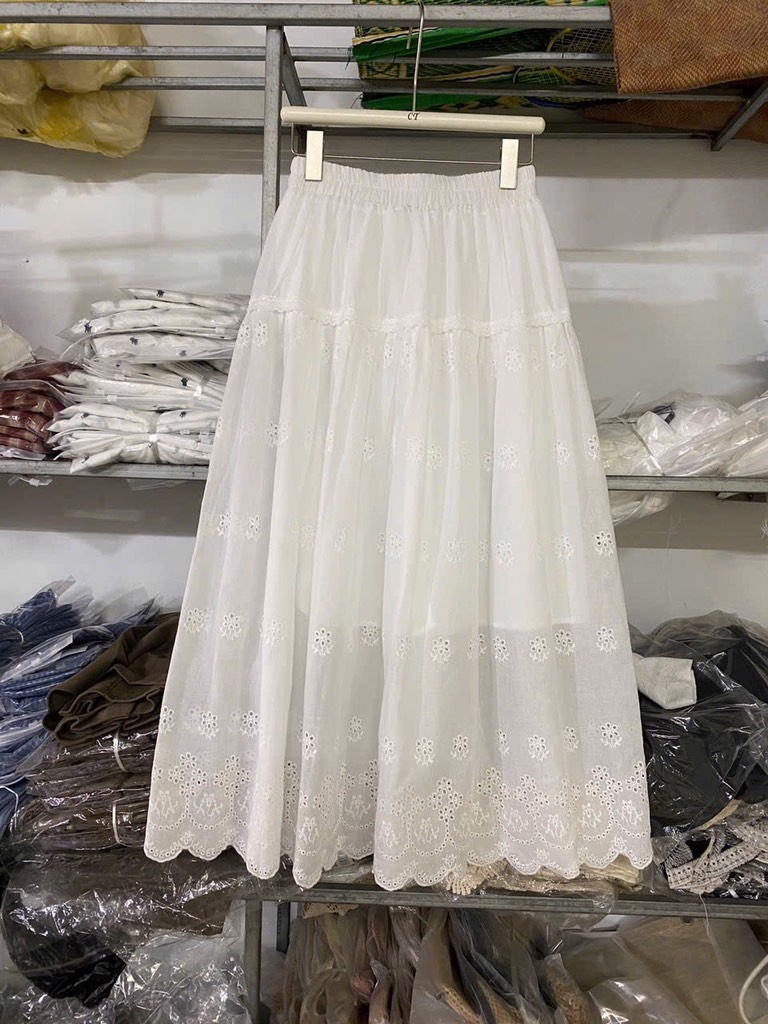 CHÂN VÁY THÔ REN MAXI SIU XINHH NỮ
