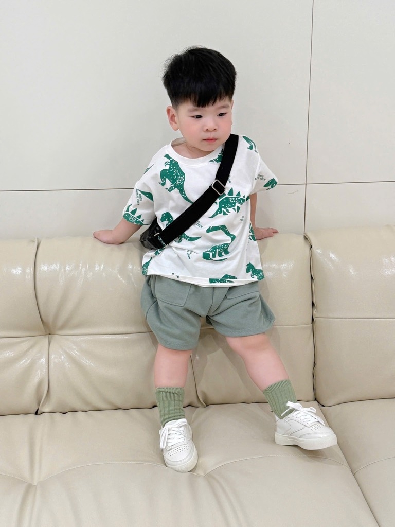 SET KHỦNG LONG XANH LÁ BÉ TRAI