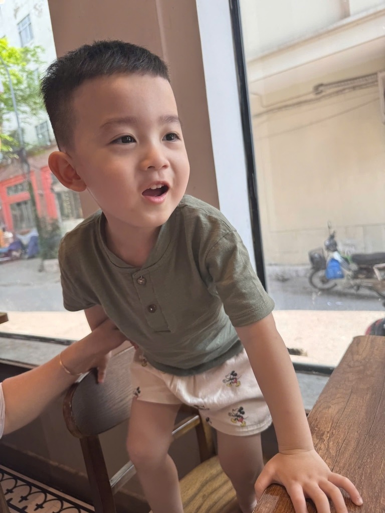 SET 3 ÁO CỔ TRỤ XƯỚC BÉ TRAI SẴN( xả 69k)