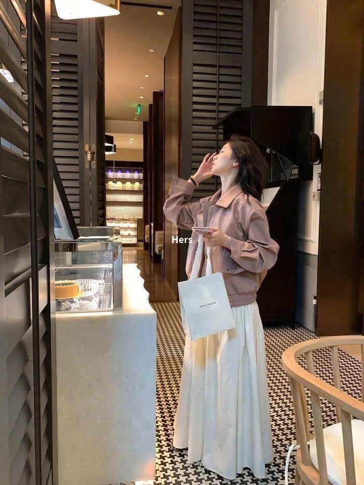 ÁO DA HERS 4 MÀU SANG XỊN