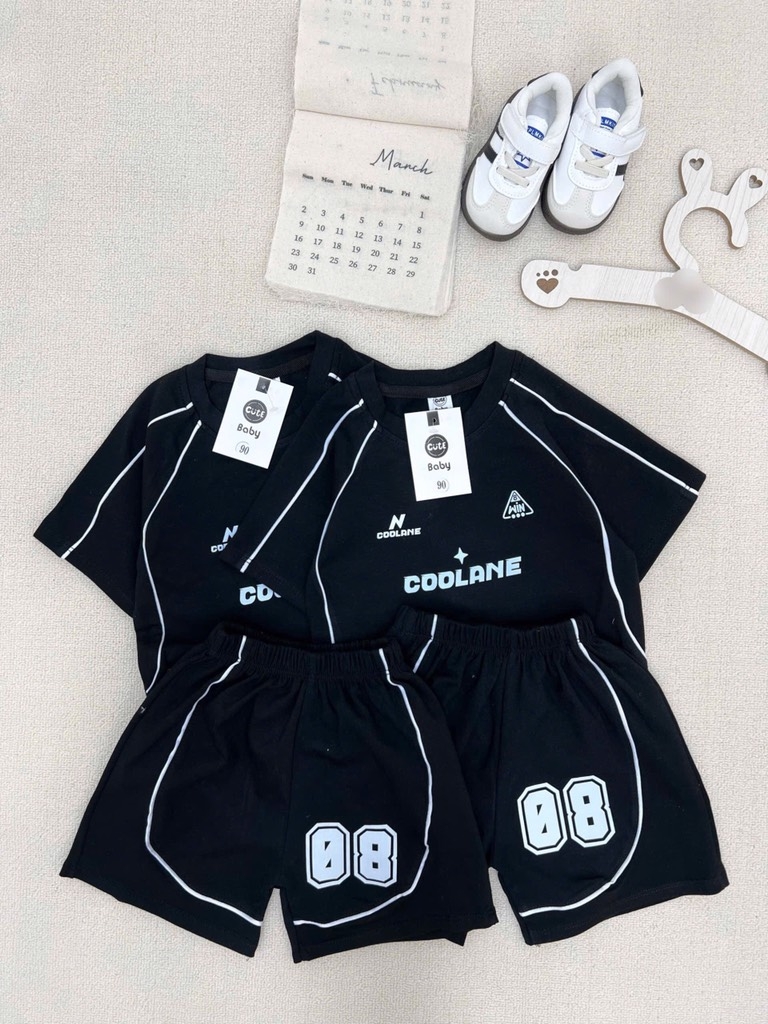 SET BỘ CỘC ĐEN COOLANE 88 CHO BÉ TRAI (SALE 45k)