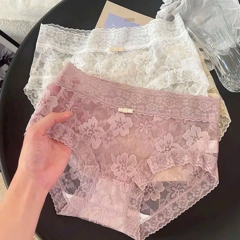SET 10 QUẦN LÓT REN HOA MAI NỮ SIÊU HOT SẴN