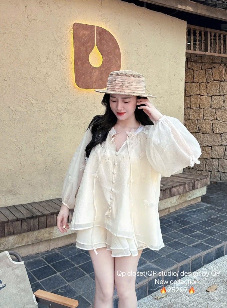 SET TƠ 2 LỚP CÚC BỌC NỮ