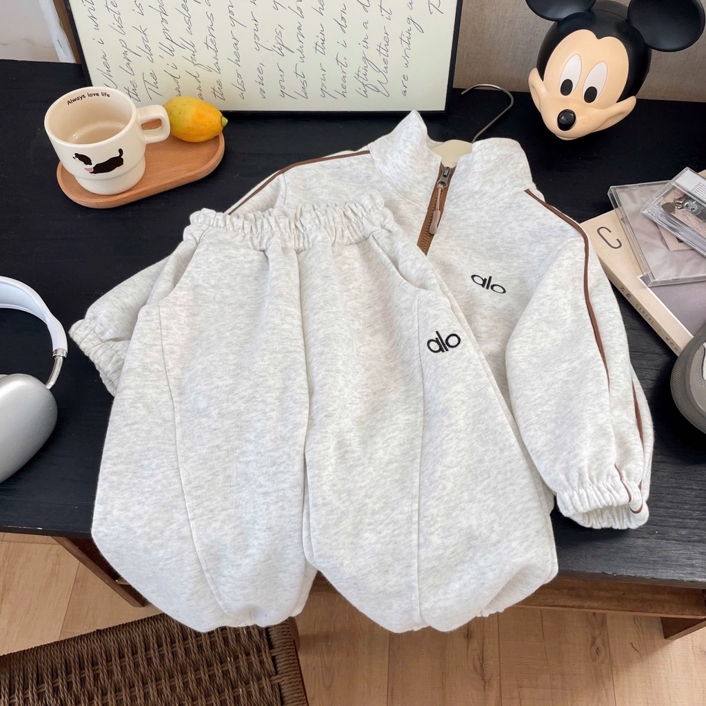 BỘ NỈ DÀI ALO 2 MÀU BÉ TRAI