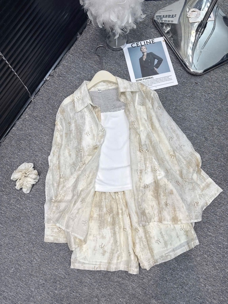SET SƠ MI TƠ 4 MÓN NỮ