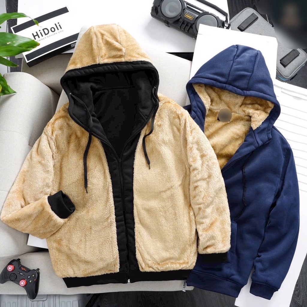 ÁO NỈ NAM XUẤT DƯ LÓT LÔNG( xả 115k)