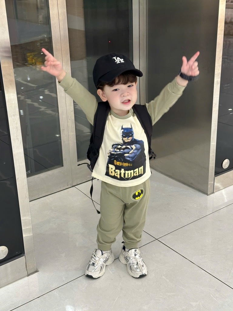 SET 2 BỘ DÀI BATMAN TONE RÊU BÉ TRAI SẴN