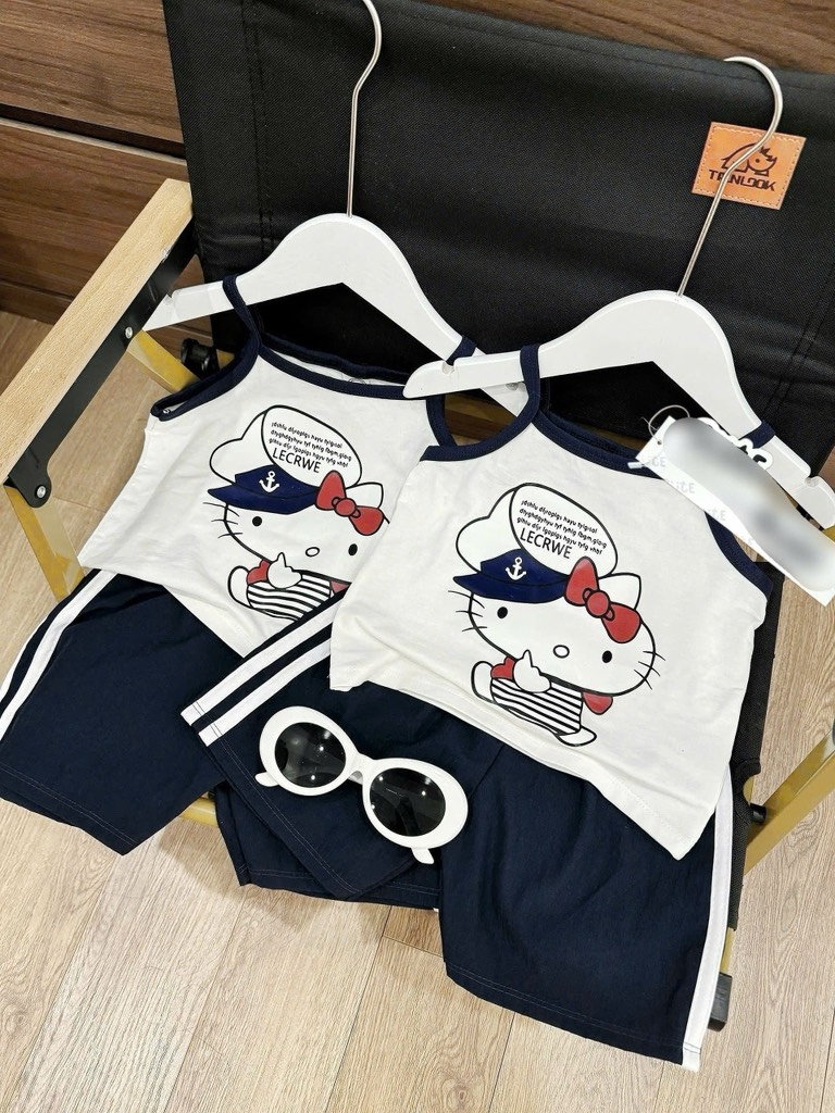 SET 2 DÂY HELLO KITTY BÉ GÁI SẴN (SALE 44k)