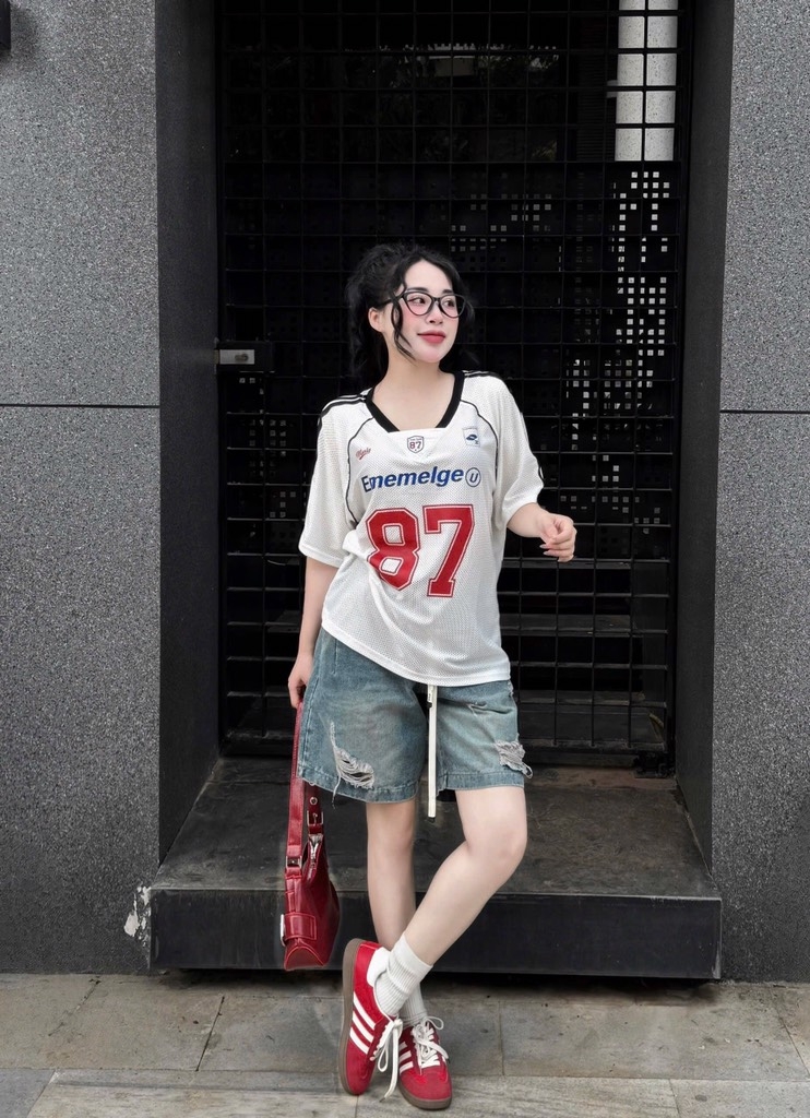 SET ÁO THÔNG HƠI 87 MIX QUẦN JEAN NỮ