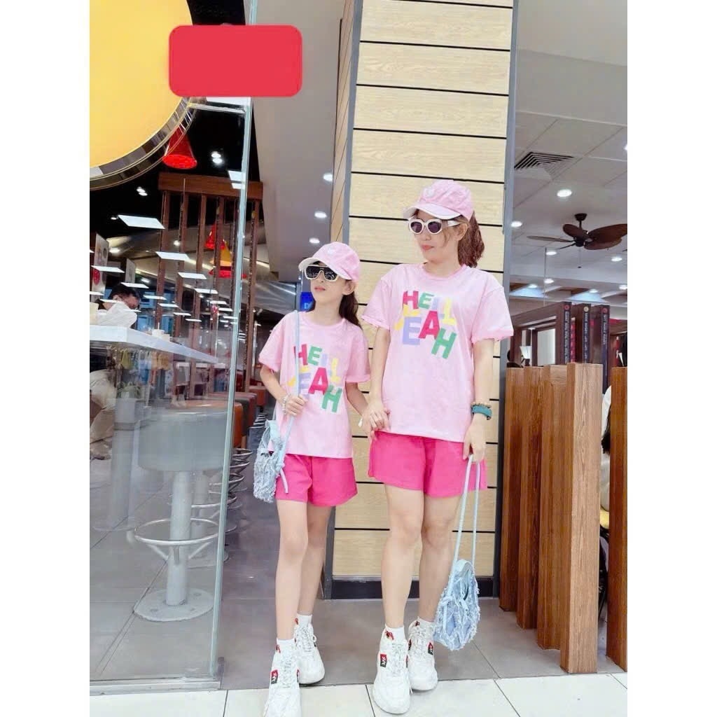 SET COTTON HỒNG XẢ NỮ
