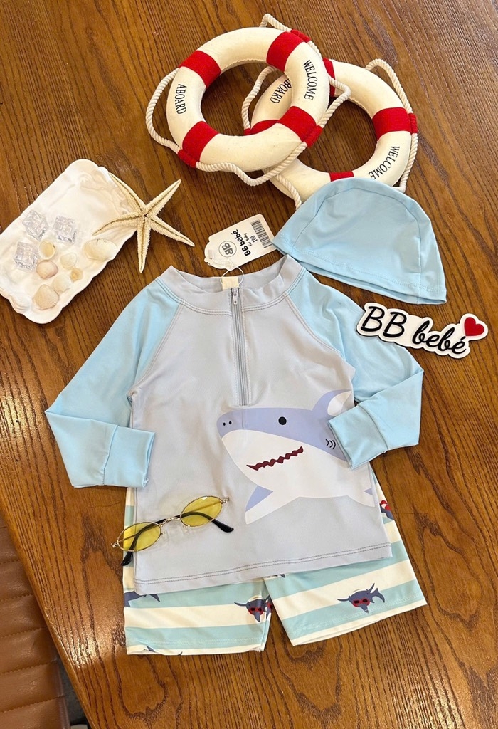BỘ BƠI CÁ MẬP BÉ TRAI (SALE 49k)
