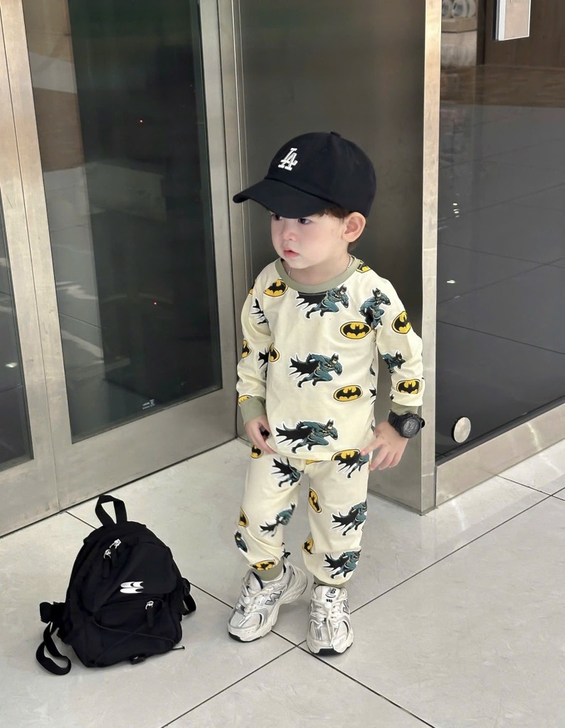 SET 2 BỘ DÀI BATMAN TONE RÊU BÉ TRAI SẴN