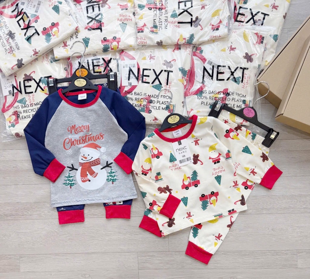SET 2 BỘ DÀI ÔNG GIÀ NOEN NGƯỜI TUYẾT BÉ TRAI SẴN