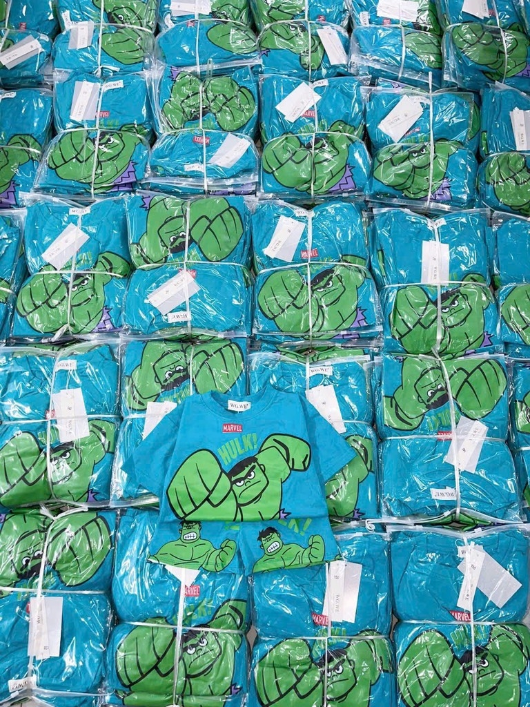 SET HULK MÀU XANH BÉ TRAI SẴN (Xả 59k)