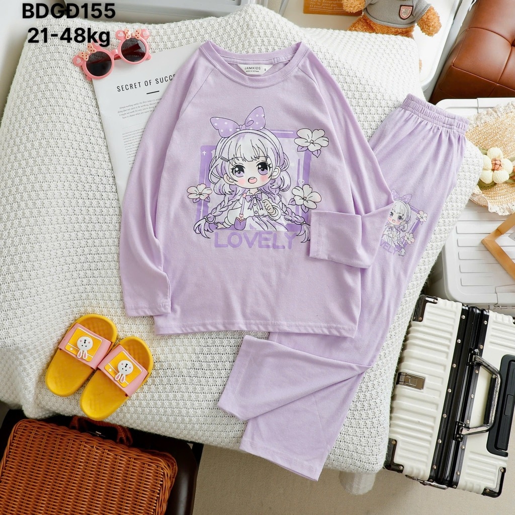 SET BỘ DÀI CHIBI CÔ GÁI SIZE ĐẠI 6 MÀU BÉ GÁI