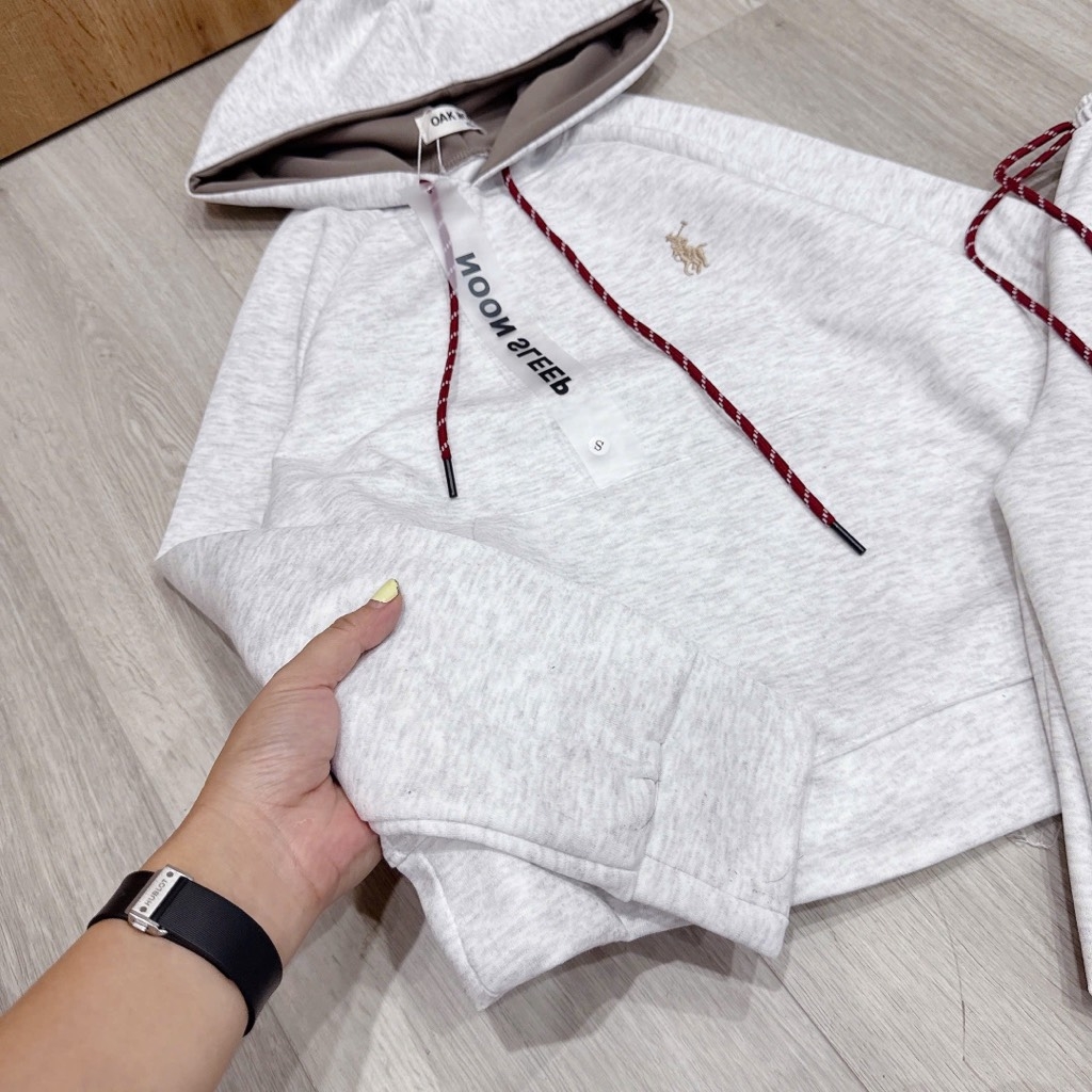 SET BỘ NỈ HAI DA MŨ 2 LỚP 2 MÀU NỮ THU ĐÔNG SẴN
