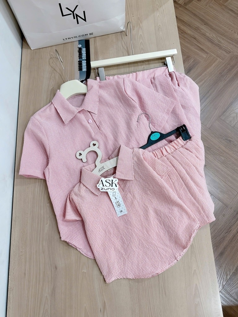 SET CỘC KẺ HỒNG CV MẸ BÉ SẴN