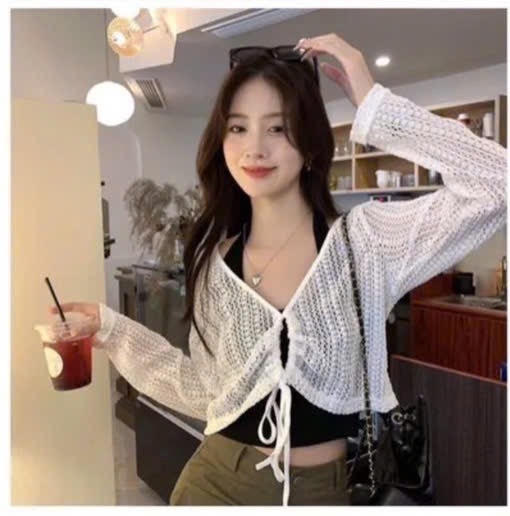 SET ÁO LEN 2 MÓN SẴN- xả 59k