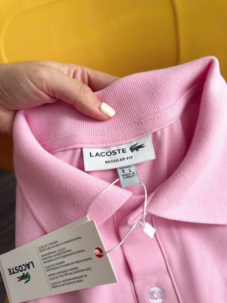 ÁO POLO CỘC MÀU PINK NỮ SẴN