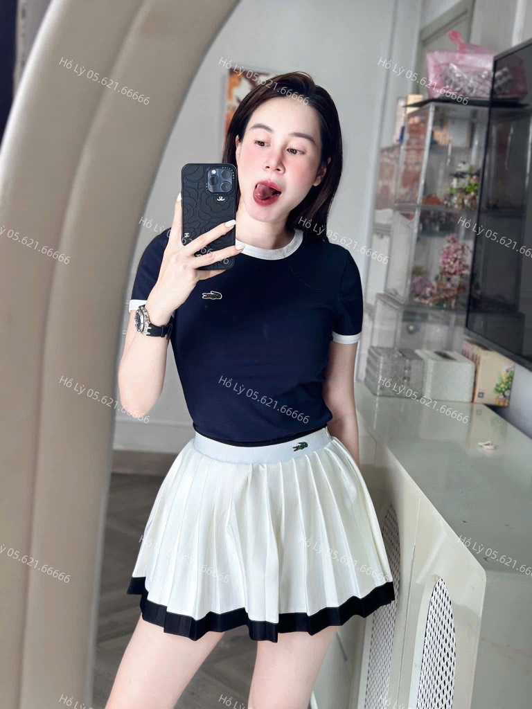 SET ÁO THAN CHÂN VÁY TRẮNG NỮ
