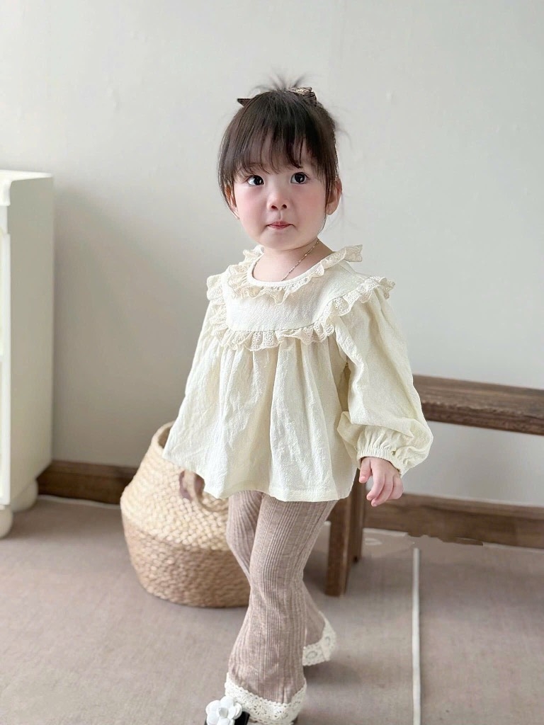 SÉT DÀI ÁO BABYDOLL QUẦN REN BÉ GÁI