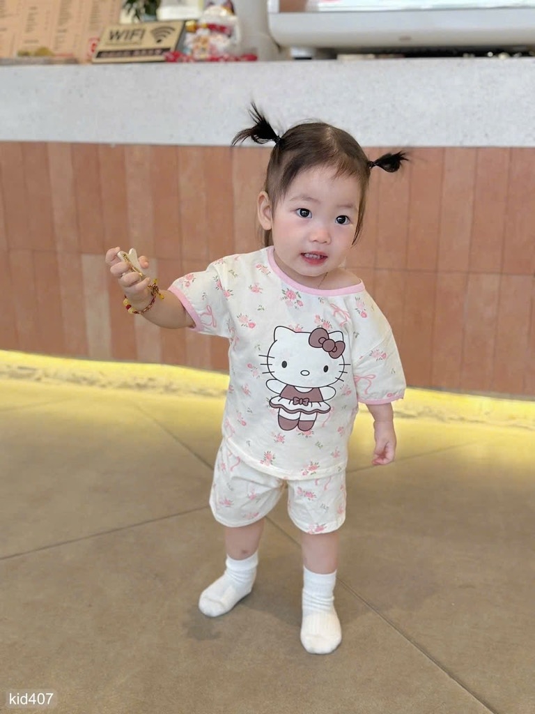 SET 2 BỘ MICKEY TONE HỒNG BÉ GÁI SẴN (XẢ 95k)