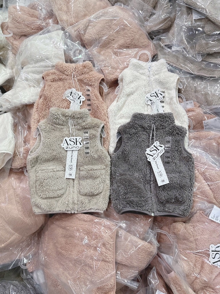 ÁO GHILE LÔNG DÀI HÀNG TUỒN 5 MÀU BÉ TRAI BÉ GÁI