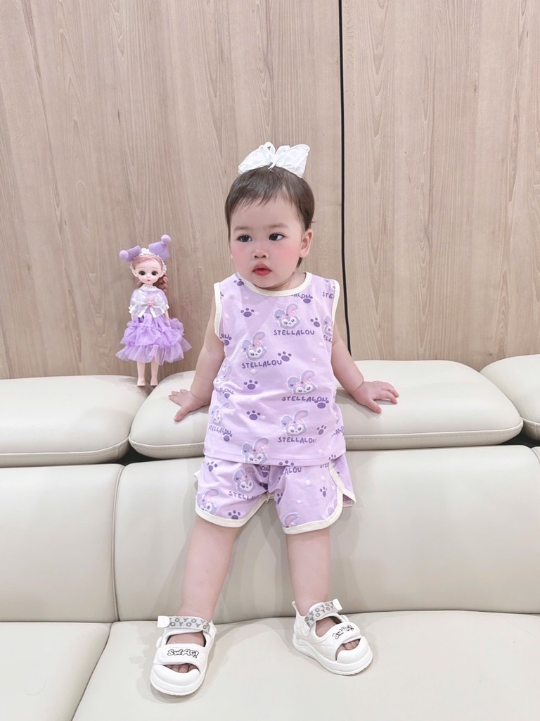 SET 3 BỘ TÍM STELLA LU BÉ GÁI ( xả 99k)