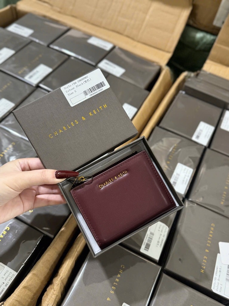 PHỤ KIỆN - VÍ CHARLES & KEITH NỮ (TĂNG GIÁ)