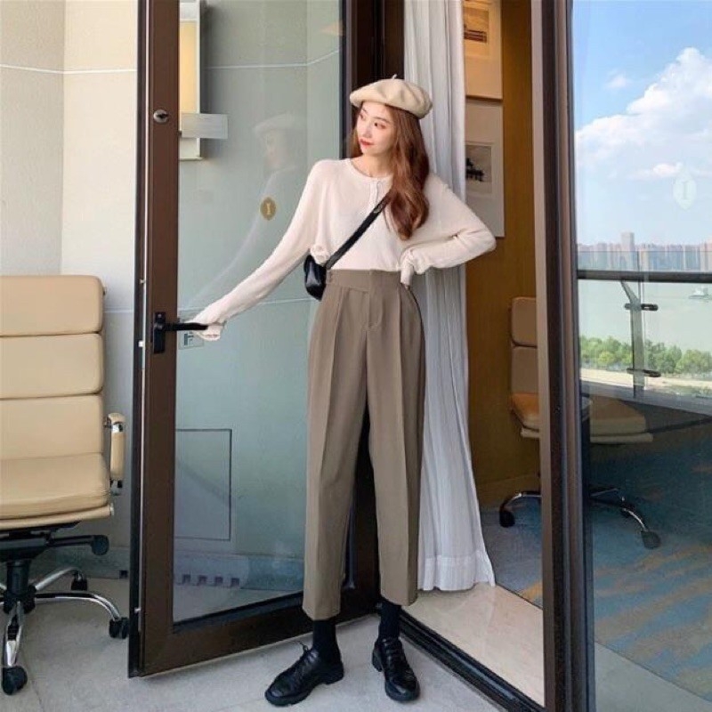 QUẦN BAGGY CẠP CHÉO 2 CÚC (xả 35K)