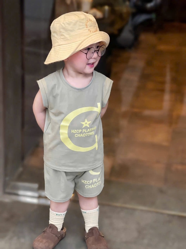 SET 2 BỘ BA LỖ CHỮ C BÉ TRAI SẴN (SALE 95k)