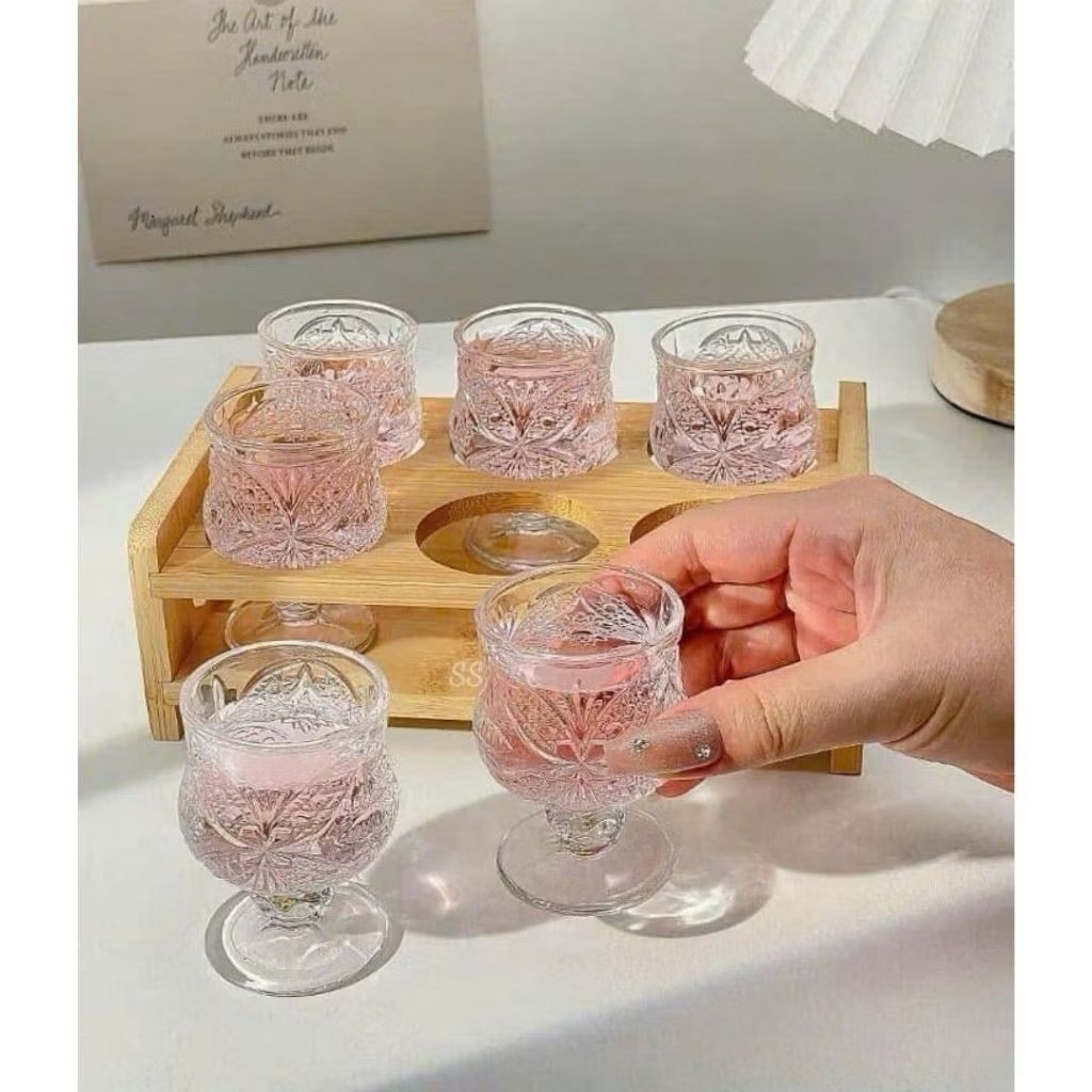 ĐỒ GIA DỤNG - BỘ 6 LY THUỶ TINH