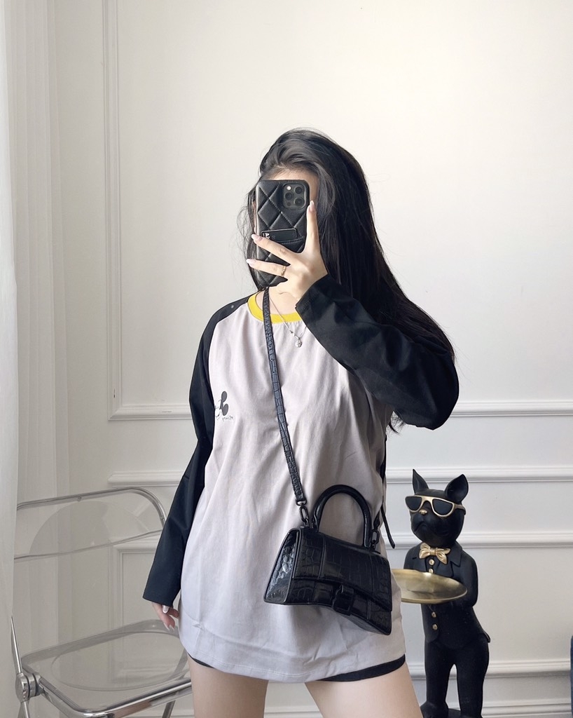 ÁO MICKEY PHỐI TAY(xả 59k)